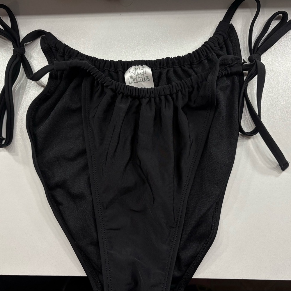 Wild Fable Black Womens Bikini Bottoms